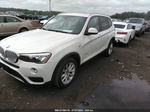 2016 Bmw X3 Xdrive28i White vin: 5UXWX9C55G0D70325