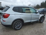 2016 Bmw X3 Xdrive28i Silver vin: 5UXWX9C55G0D73290