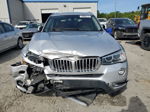 2016 Bmw X3 Xdrive28i Silver vin: 5UXWX9C55G0D79283