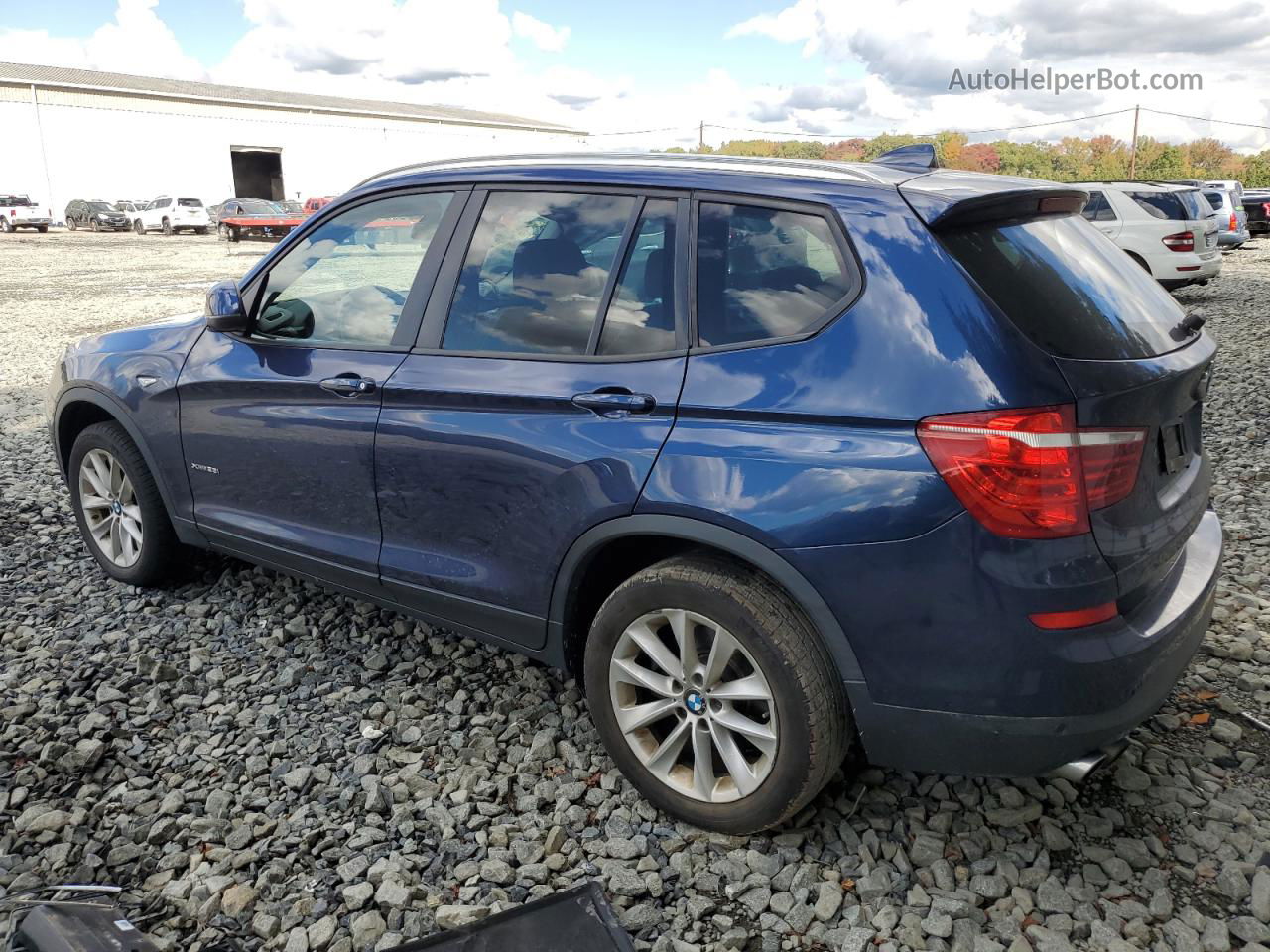 2016 Bmw X3 Xdrive28i Blue vin: 5UXWX9C55G0D82281