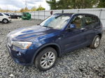 2016 Bmw X3 Xdrive28i Blue vin: 5UXWX9C55G0D82281