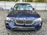 2016 Bmw X3 Xdrive28i Blue vin: 5UXWX9C55G0D82281