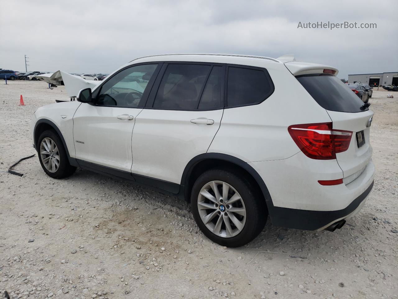 2016 Bmw X3 Xdrive28i White vin: 5UXWX9C55G0D85536