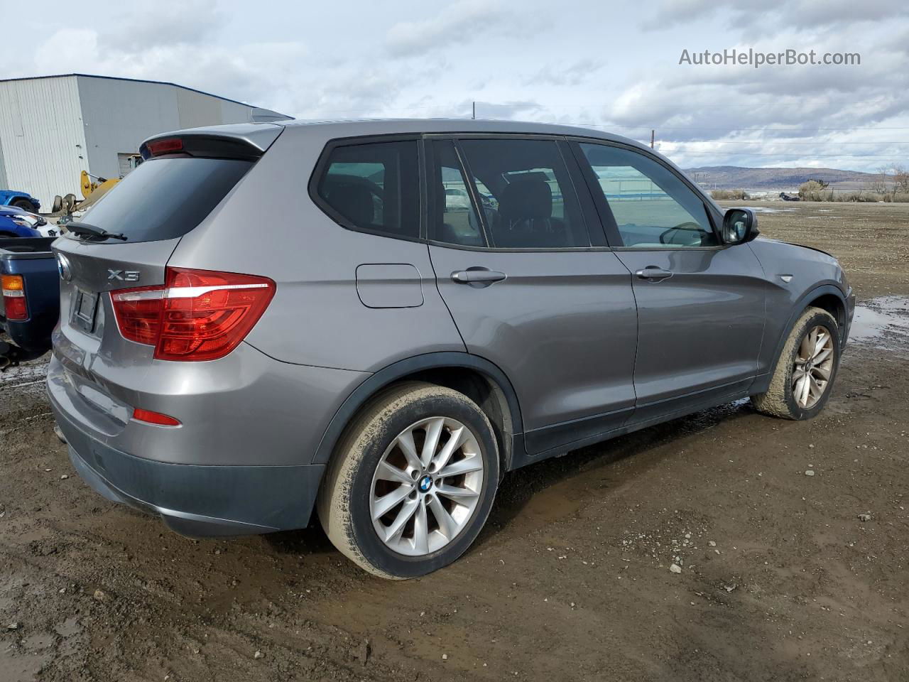 2013 Bmw X3 Xdrive28i Charcoal vin: 5UXWX9C56D0A14980