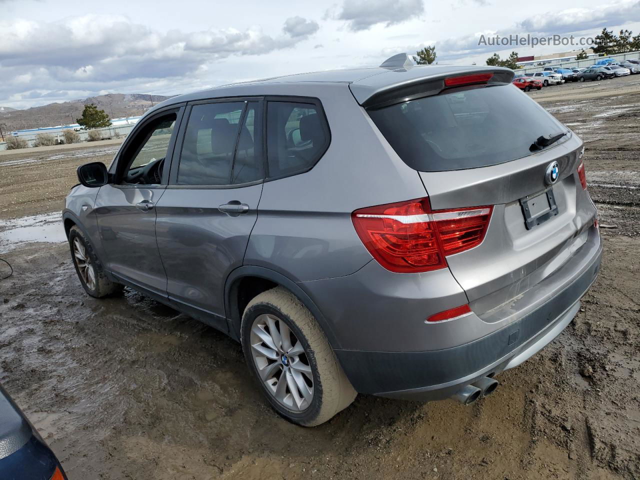 2013 Bmw X3 Xdrive28i Charcoal vin: 5UXWX9C56D0A14980