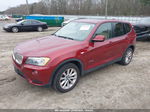 2013 Bmw X3 Xdrive28i Red vin: 5UXWX9C56D0A15692