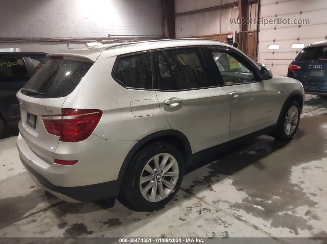 2016 Bmw X3 Xdrive28i Gray vin: 5UXWX9C56G0D76084