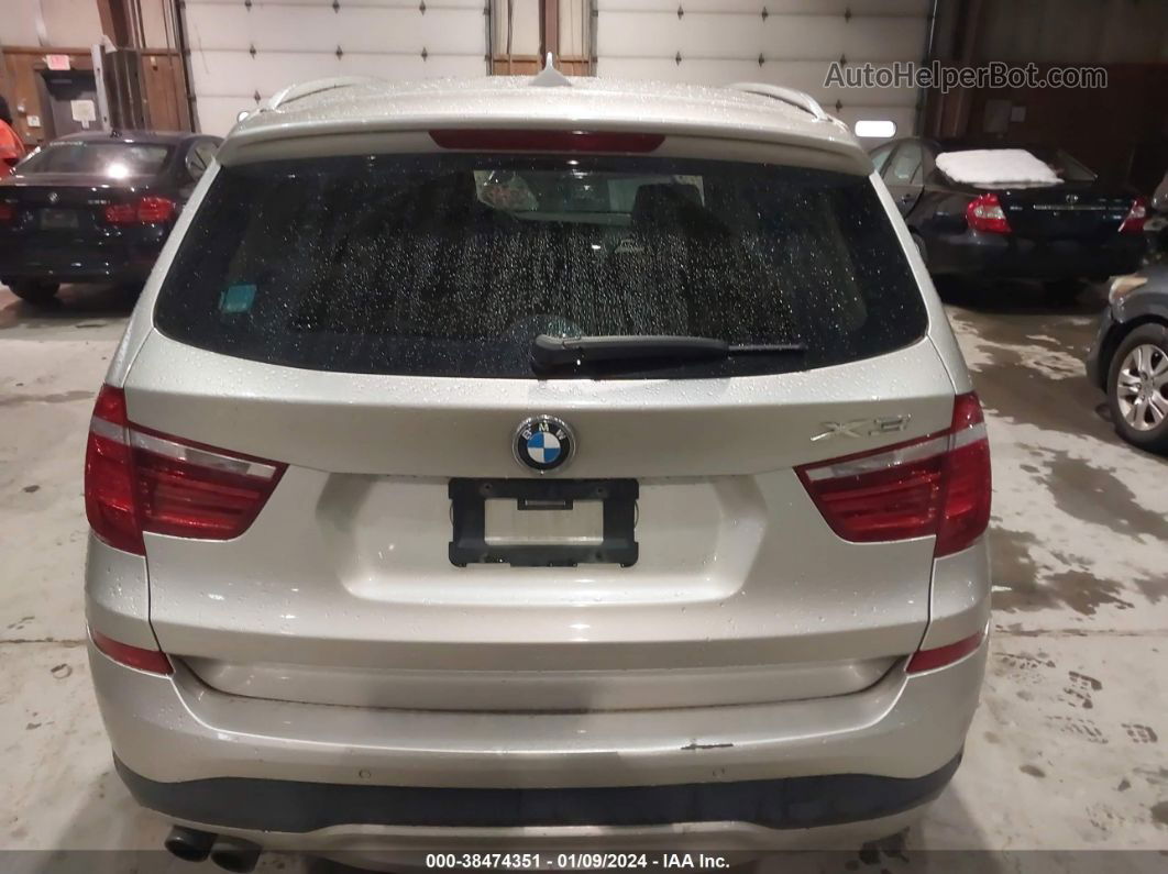 2016 Bmw X3 Xdrive28i Gray vin: 5UXWX9C56G0D76084