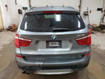 2016 Bmw X3 Xdrive28i Серебряный vin: 5UXWX9C56G0D76389