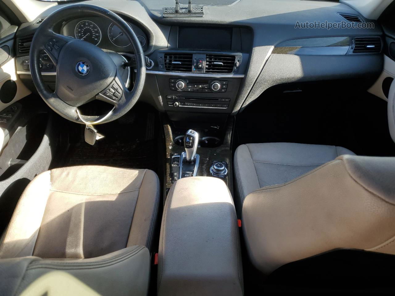 2013 Bmw X3 Xdrive28i Белый vin: 5UXWX9C57D0A10811