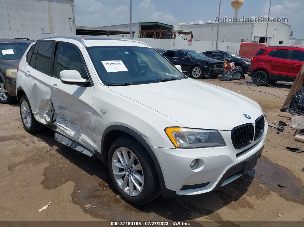 2013 Bmw X3 Xdrive28i Белый vin: 5UXWX9C57D0A17970