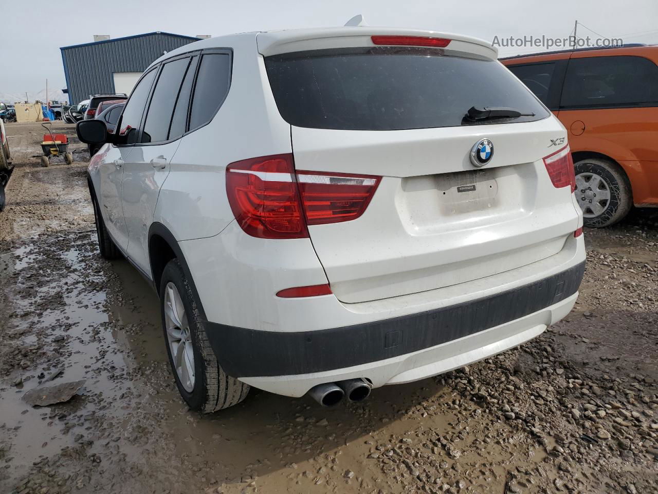 2013 Bmw X3 Xdrive28i Белый vin: 5UXWX9C57D0A22912