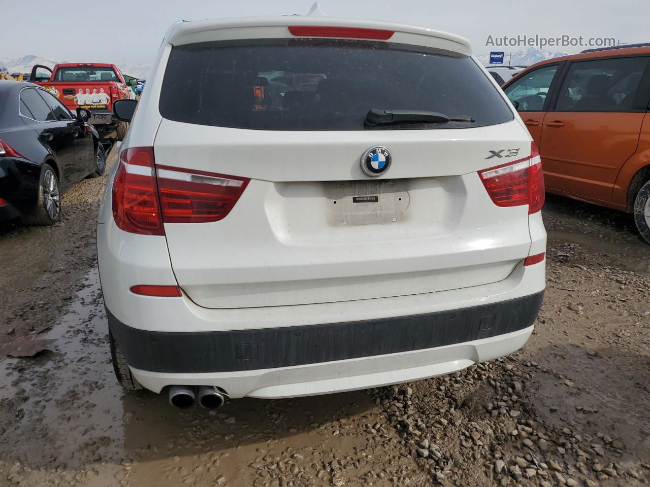 2013 Bmw X3 Xdrive28i Белый vin: 5UXWX9C57D0A22912