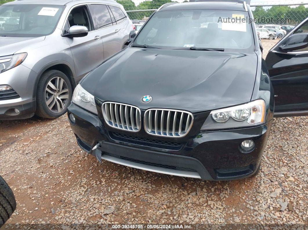 2013 Bmw X3 Xdrive28i Черный vin: 5UXWX9C57D0A32176