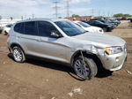 2013 Bmw X3 Xdrive28i Silver vin: 5UXWX9C57D0D02099