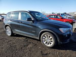 2016 Bmw X3 Xdrive28i Black vin: 5UXWX9C57G0D63246