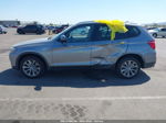 2016 Bmw X3 Xdrive28i Gray vin: 5UXWX9C57G0D67488