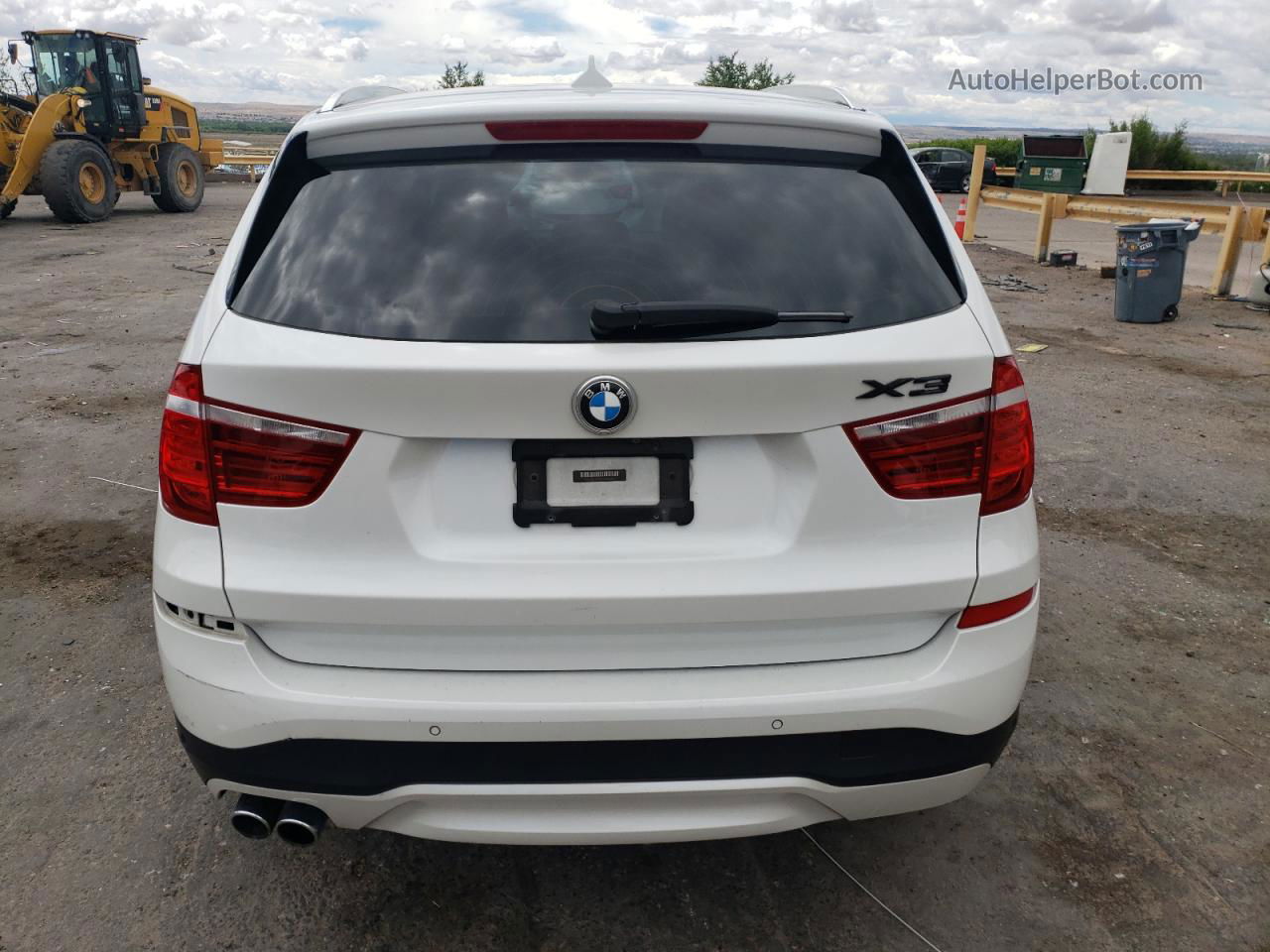 2016 Bmw X3 Xdrive28i White vin: 5UXWX9C57G0D83433