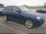 2016 Bmw X3 Xdrive28i Blue vin: 5UXWX9C57G0D88227