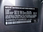 2016 Bmw X3 Xdrive28i Серый vin: 5UXWX9C57G0D89359