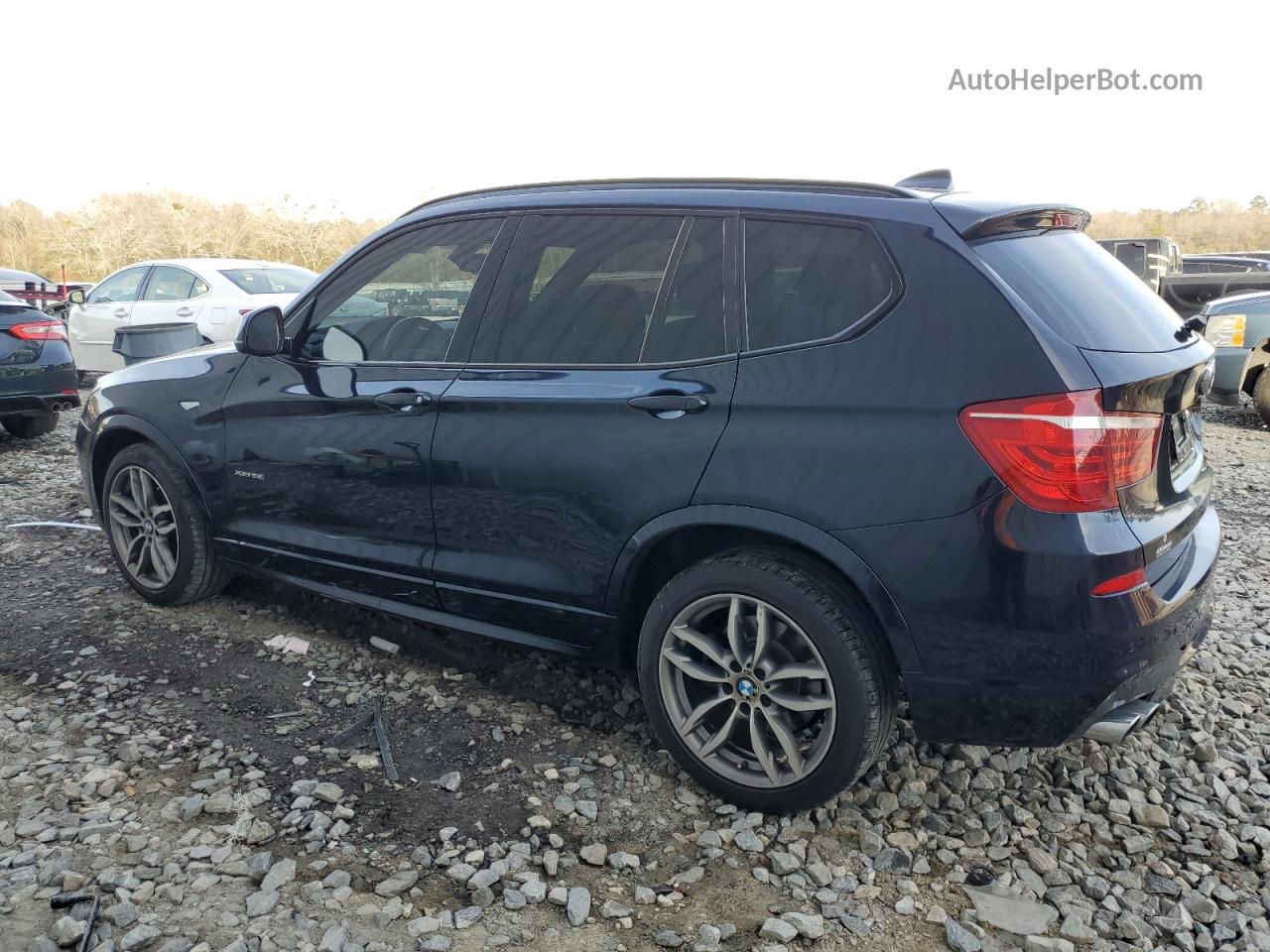 2016 Bmw X3 Xdrive28i Blue vin: 5UXWX9C57G0D89782