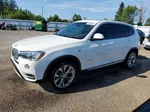 2016 Bmw X3 Xdrive28i White vin: 5UXWX9C57G0D89992