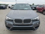 2016 Bmw X3 Xdrive28i Gray vin: 5UXWX9C57G0D91581