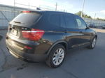 2013 Bmw X3 Xdrive28i Black vin: 5UXWX9C58D0A13376