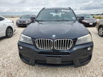 2013 Bmw X3 Xdrive28i Black vin: 5UXWX9C58D0A15077