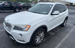 2013 Bmw X3 Xdrive28i White vin: 5UXWX9C58D0D04427