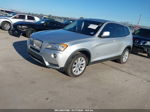 2013 Bmw X3 Xdrive28i Silver vin: 5UXWX9C58D0D04962