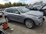 2016 Bmw X3 Xdrive28i Gray vin: 5UXWX9C58G0D66835