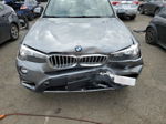 2016 Bmw X3 Xdrive28i Gray vin: 5UXWX9C58G0D66835