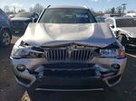 2016 Bmw X3 Xdrive28i Silver vin: 5UXWX9C58G0D67791