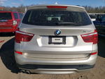 2016 Bmw X3 Xdrive28i Silver vin: 5UXWX9C58G0D67791