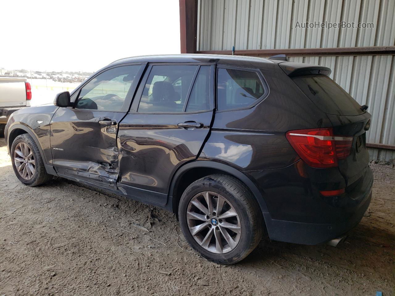 2016 Bmw X3 Xdrive28i Black vin: 5UXWX9C58G0D68200