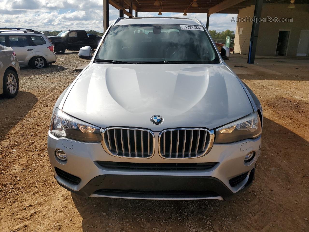 2016 Bmw X3 Xdrive28i Silver vin: 5UXWX9C58G0D80685