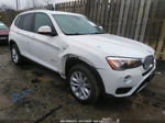 2016 Bmw X3 Xdrive28i White vin: 5UXWX9C58G0D80878