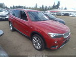 2016 Bmw X3 Xdrive28i Red vin: 5UXWX9C58G0D88253