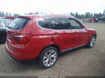 2016 Bmw X3 Xdrive28i Red vin: 5UXWX9C58G0D88253