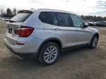 2016 Bmw X3 Xdrive28i Silver vin: 5UXWX9C58G0D91217