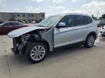 2016 Bmw X3 Xdrive28i Silver vin: 5UXWX9C58G0D92979