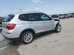 2016 Bmw X3 Xdrive28i Silver vin: 5UXWX9C58G0D92979