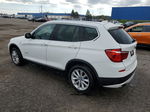 2013 Bmw X3 Xdrive28i White vin: 5UXWX9C59D0A10356