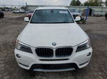 2013 Bmw X3 Xdrive28i White vin: 5UXWX9C59D0A10356