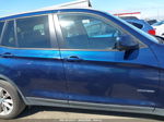 2013 Bmw X3 Xdrive28i Blue vin: 5UXWX9C59D0A14598