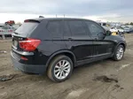 2013 Bmw X3 Xdrive28i Black vin: 5UXWX9C59D0A15203