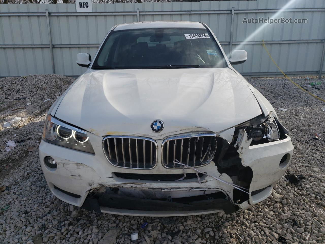 2013 Bmw X3 Xdrive28i Белый vin: 5UXWX9C59D0A30249