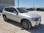 2013 Bmw X3 Xdrive28i Silver vin: 5UXWX9C59D0A31059