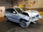 2013 Bmw X3 Xdrive28i Silver vin: 5UXWX9C59D0A31871